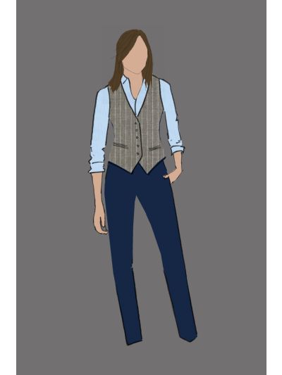 Uniform Pant Ladies Navy (F&B)